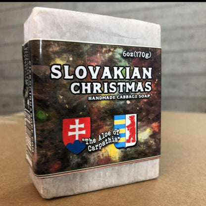 one bar of slovakian christmas soap cabbage soap from regent park naturals