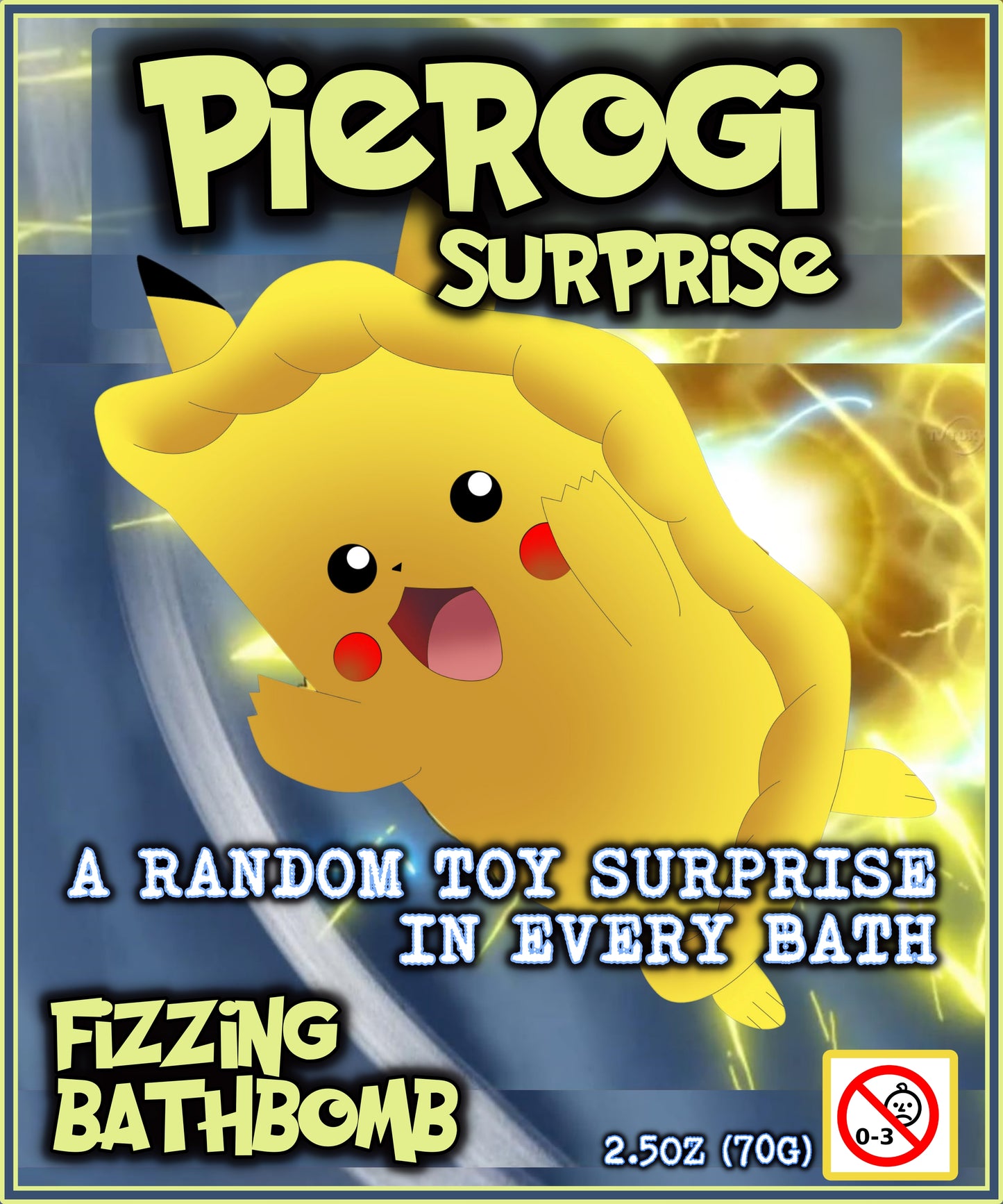 Pierogi Bathbomb TOY SURPRISE