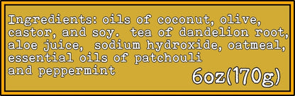 Dandelion and Patchouli - REGENT PARK NATURALS