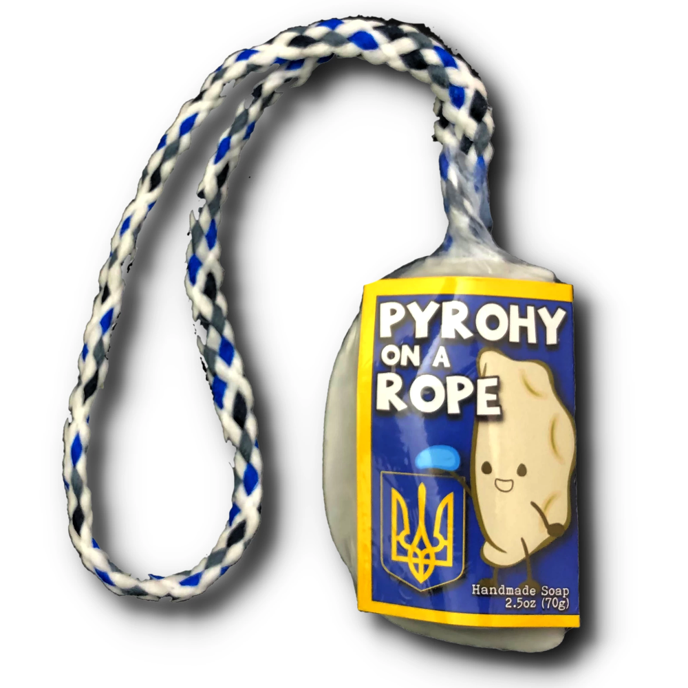 Ukrainian Christmas Pyrohy on a Rope